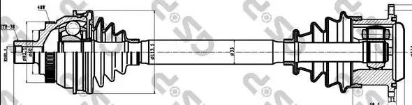 GSP 261085: Veovõll A1, 513mm