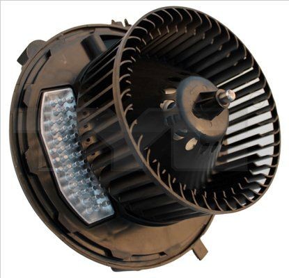 TYC 537-0017: Ventilator, habitaclu 13,5V, cu rezistenta, cu rezistenta sarcina