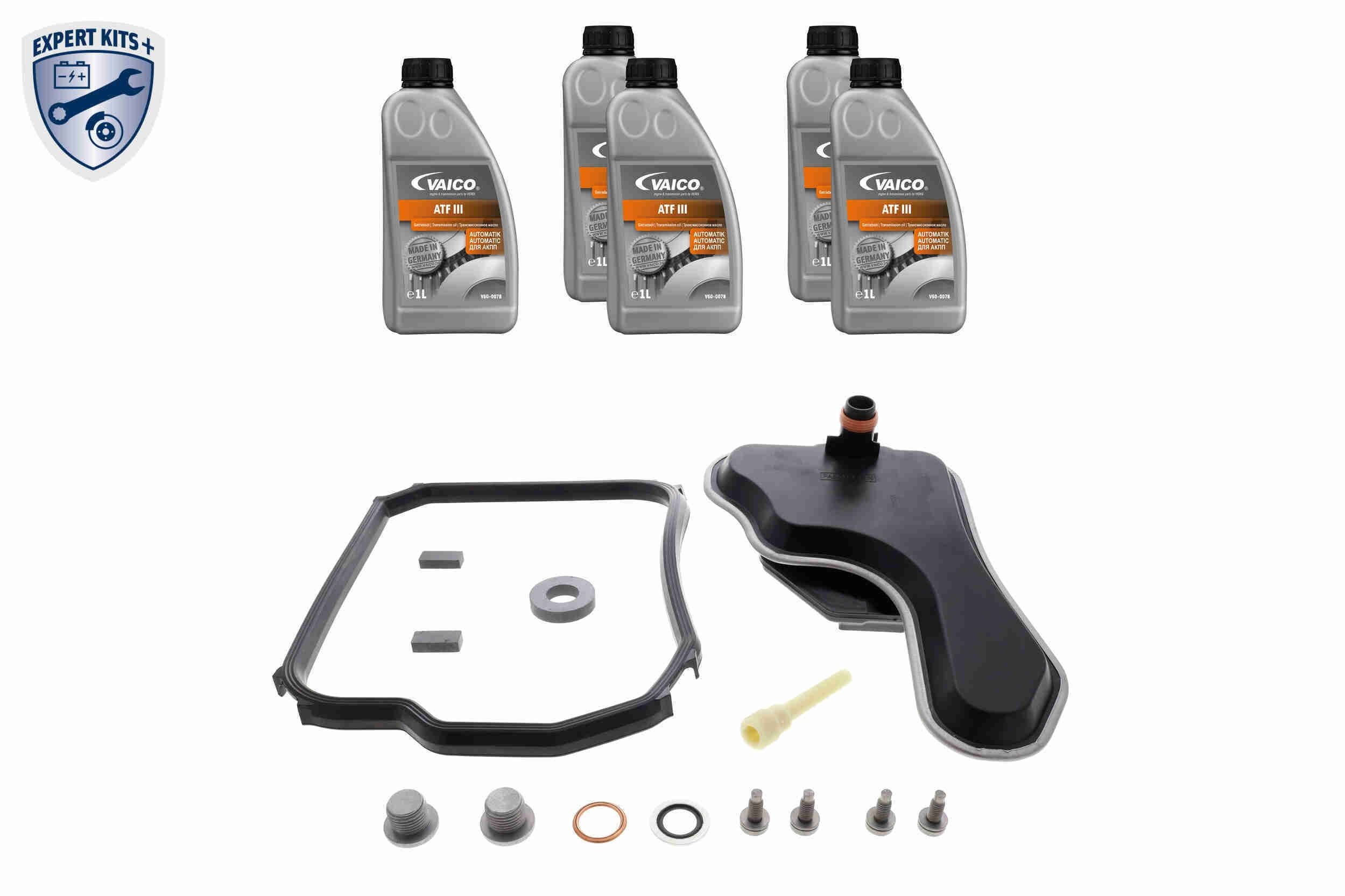 VAICO V22-0737: Kit schimb ulei cutie automată EXPERT KITS + cu acceasorii, cu cantitate de ulei pentru schimb de ulei standard