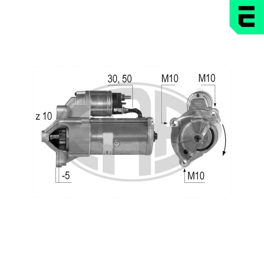 ERA 220363A: Motor de arranque 2,2kW