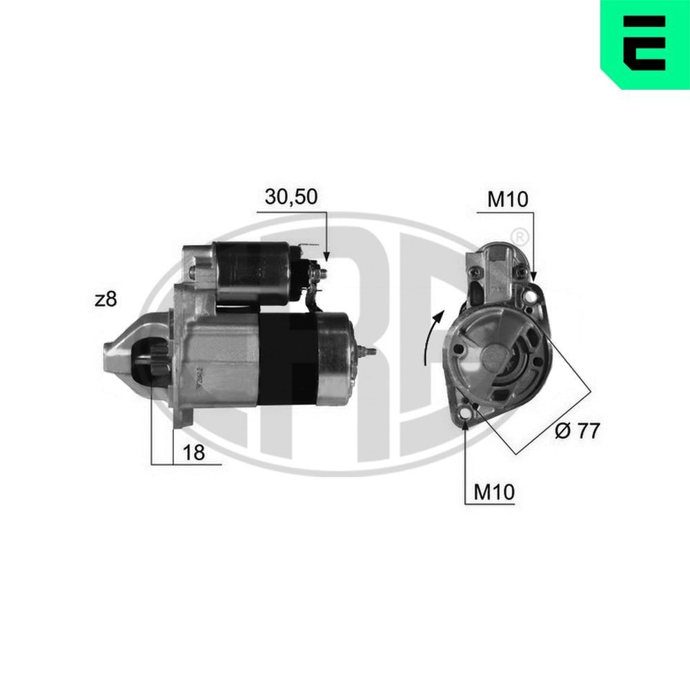 ERA 220381A: Starter 1,2kW