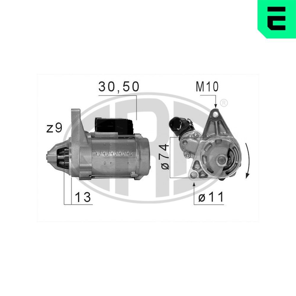 ERA 220676A: Starter 1,6kW