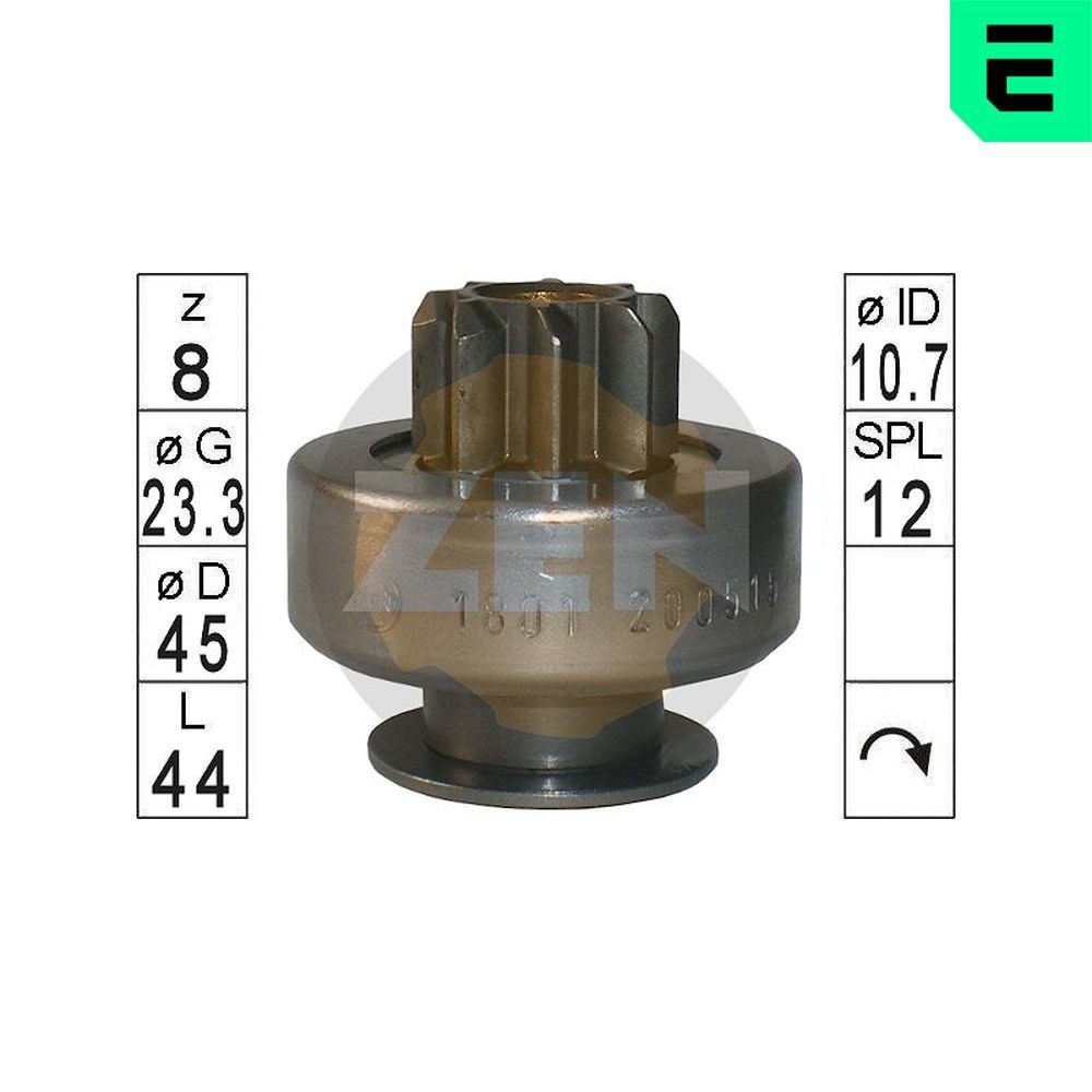 ERA ZN1801: Cuplaj unisens, demaror