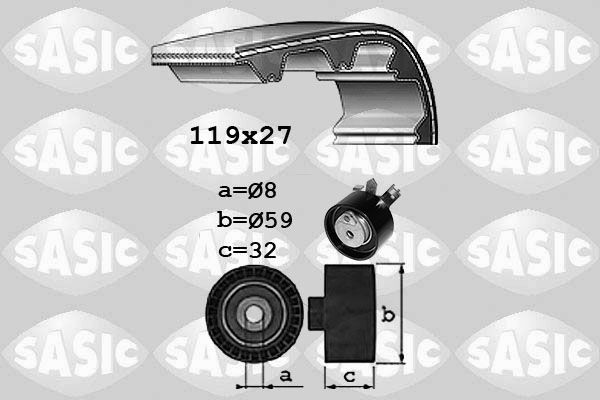 SASIC 1754026: Hammasrihma komplekt