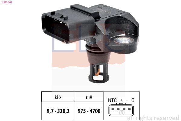 EPS 1.993.385: Andur, kompressorirõhk Made in Italy - OE Equivalent