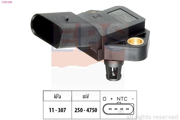 EPS 1.993.388: Andur, kompressorirõhk Made in Italy - OE Equivalent