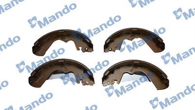 Mando MLH07: Piduriklotside komplekt Tagasild, 270mm