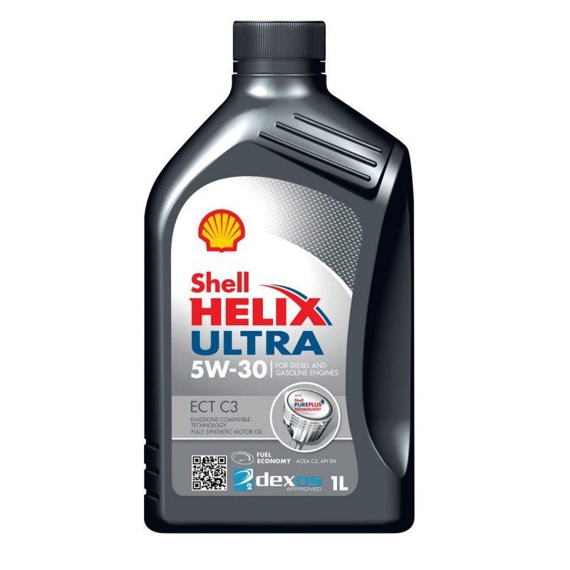 SHELL 550049781: Mootoriõli Helix Ultra ECT C3 5W-30 1l, 5W-30 Helix, Ultra ECT C3