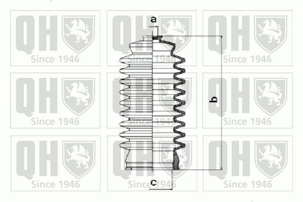 QUINTON HAZELL QG1253: Belgsett, styring