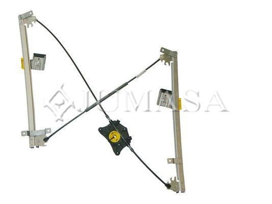 JUMASA ZR VK709 L: Elevalunas JUMASA STAR Delante, izquierda, eléctrico, sin electromotor