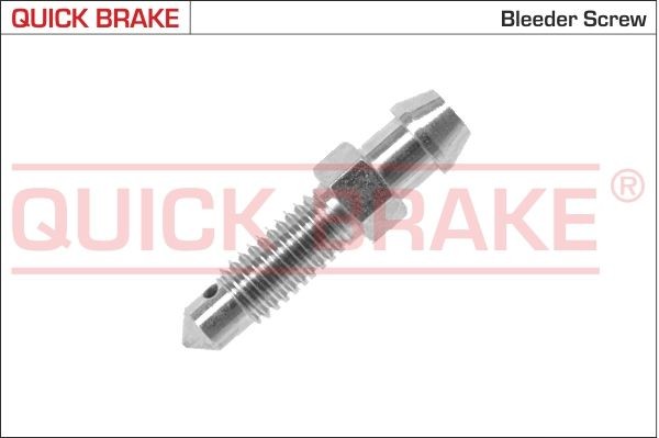 QUICK BRAKE 0033: Õhutuskruvi / -klapp