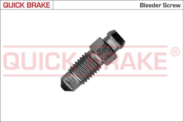 QUICK BRAKE 0122: Õhutuskruvi / -klapp