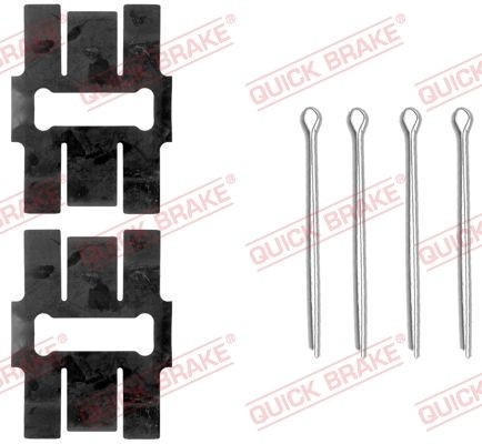 QUICK BRAKE 109-1146: Set accesorii, placute frana