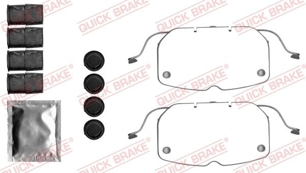 QUICK BRAKE 109-1792: Lisakomplekt, ketaspiduriklotsid