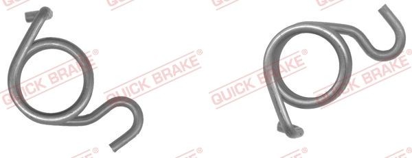 QUICK BRAKE 113-0503: Remondikomplekt, seisupidurihoob(Pidurisadul)
