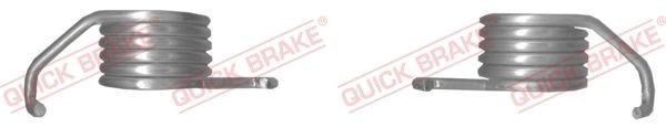 QUICK BRAKE 113-0517: Remondikomplekt, seisupidurihoob(Pidurisadul)