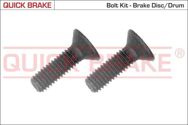 QUICK BRAKE 11622K: Varžtas, stabdžių diskas