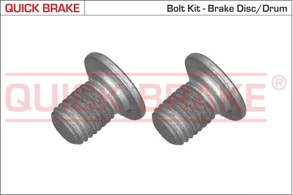 QUICK BRAKE 11661K: Surub, disc frana