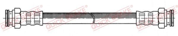 QUICK BRAKE 27.047: Furtun frana 176mm