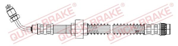 QUICK BRAKE 32.515: Furtun frana 460mm, cu conducta