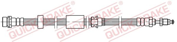 QUICK BRAKE 32.800: Furtun frana 407mm, cu conducta
