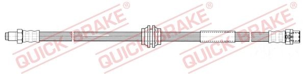 QUICK BRAKE 35.906: Furtun frana 415mm