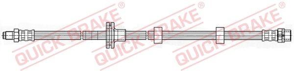 QUICK BRAKE 37.937: Bremžu šļūtene 483mm