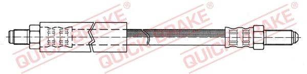QUICK BRAKE 42.302: Flexible de frein 333mm
