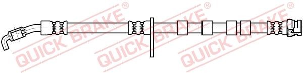 QUICK BRAKE 50.873: Bromsslang 365mm