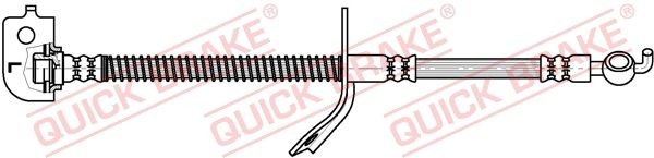 QUICK BRAKE 50.886: Bremžu šļūtene 530mm