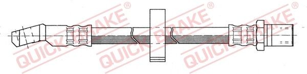 QUICK BRAKE 51.101: Pidurivoolik 275mm