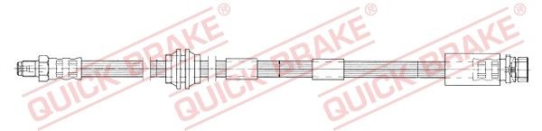 QUICK BRAKE 58.986: Furtun frana 442mm