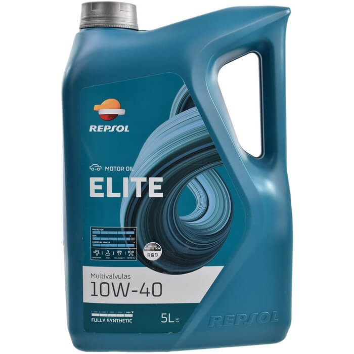 REPSOL RP141N55: Mootoriõli RP Elite Multivalvulas 10W40 5l, 10W-40 ELITE, Multiválvulas