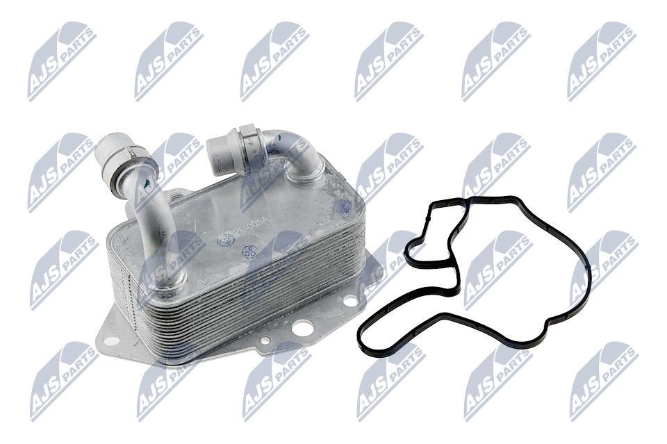 NTY CCL-PL-005A: Radiator ulei, ulei motor fără carcasă pentru filtrul de ulei