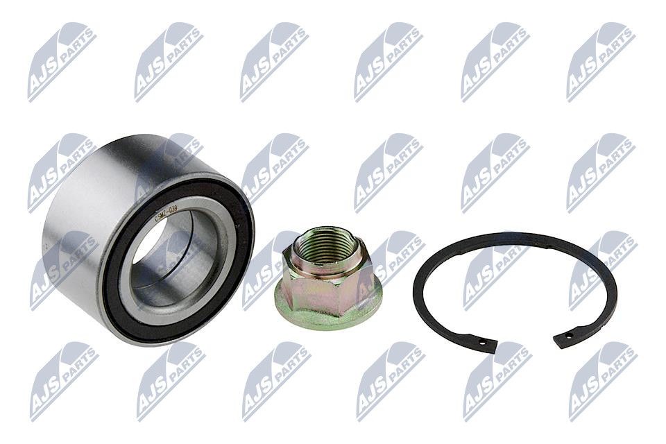 NTY KLP-MZ-039: Kit cuscinetto ruota Assale anteriore Sx, Assale anteriore Dx, con anello sensore magnetico integrato