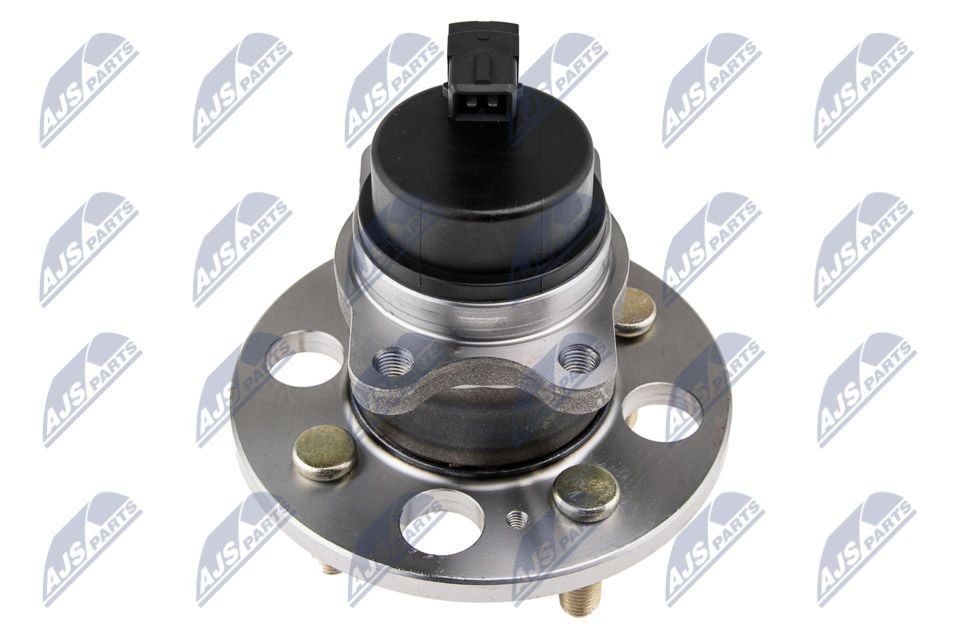 NTY KLT-HY-528: Set rulment roata puntea spate, Axa spate stanga, Axa spate dreapta, cu butuc roata, cu suruburi de prindere roata, cu senzor ABS integrat