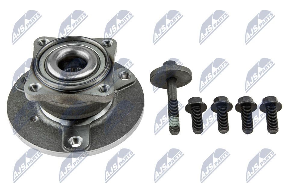 NTY KLT-ME-022: Kit cuscinetto ruota Assale posteriore, Assale posteriore Sx, Assale posteriore Dx, con mozzo portaruota