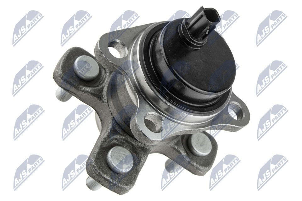 NTY KLT-TY-123: Kit cuscinetto ruota Assale posteriore, Assale posteriore Sx, Assale posteriore Dx, con mozzo portaruota, con bullone fissaggio ruota, con sensore ABS integrato
