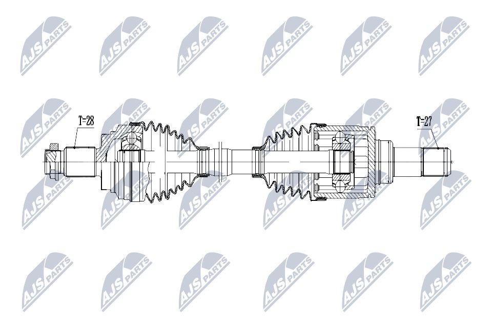 NTY NPW-BM-054: Veovõll Tagasild paremal, 800mm
