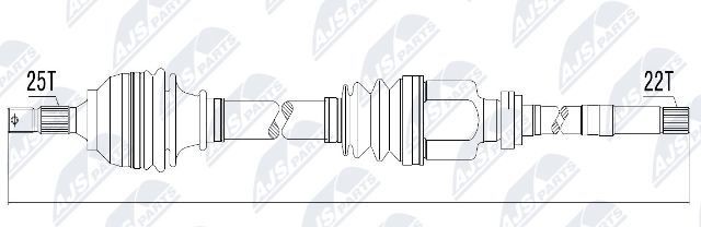 NTY NPW-CT-011: Veovõll Esisild, 915mm