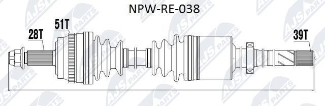 NTY NPW-RE-038: Veovõll esisild paremal, Esisild, 1017mm