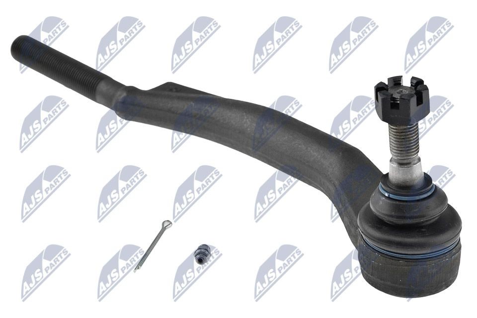 NTY SKZ-CH-071: Styrled framaxel, framaxel höger, 280mm
