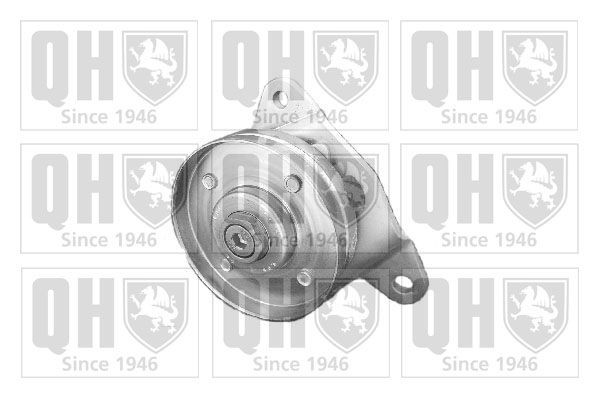 QUINTON HAZELL QTA210: Styrrulle, drivrem Ø: 90mm, med ryggplatta
