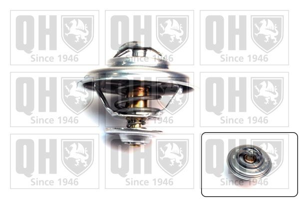 QUINTON HAZELL QTH132: Termostat, kølemiddel 80ºC, 67.0mm, 35.0mm, uden pakning