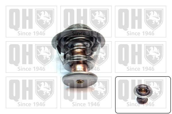 QUINTON HAZELL QTH266: Termostaat, Jahutusvedelik 89°C, 45.5mm, 29.0mm, ilma tihendita