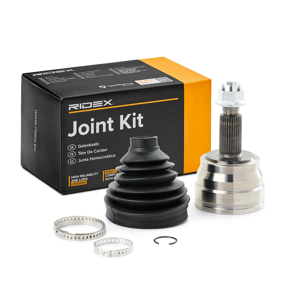 RIDEX 5J0307: Set articulatie, planetara spre roata, punte fata