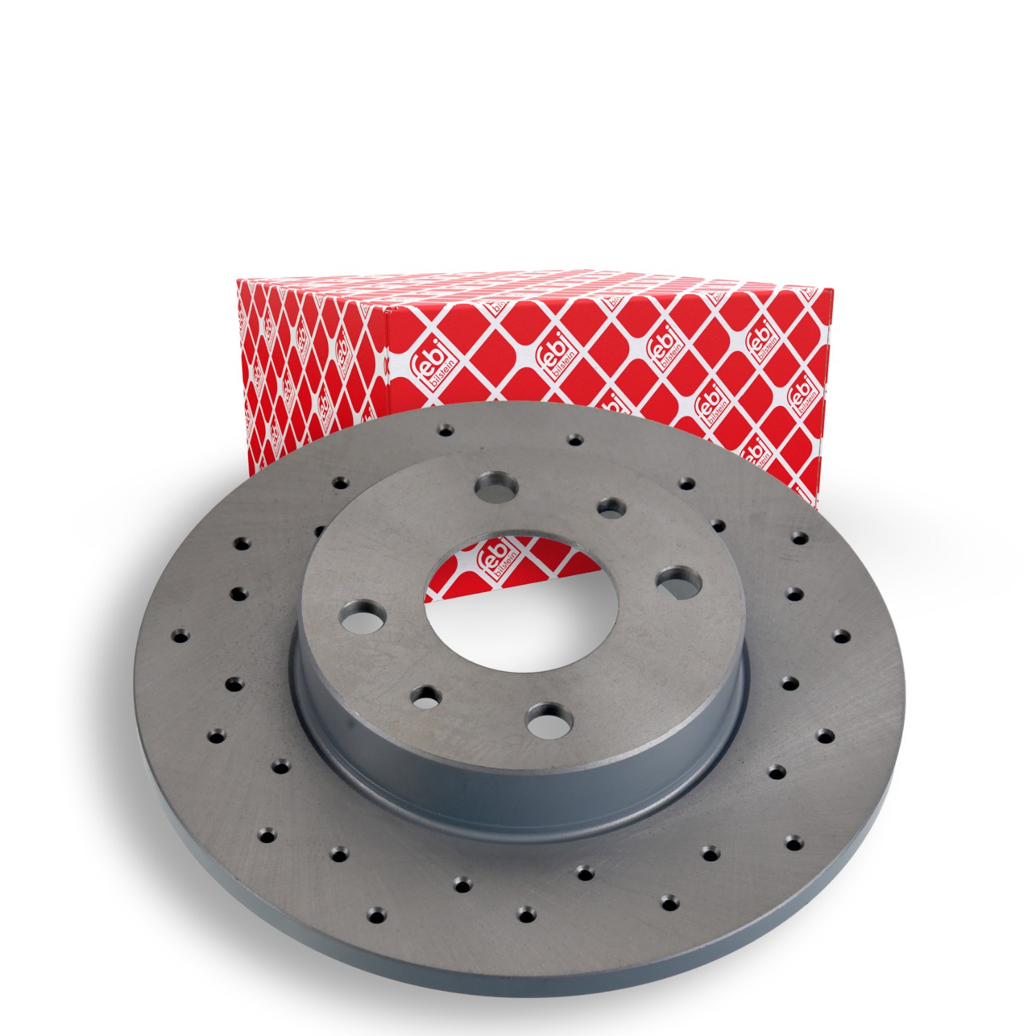 FEBI BILSTEIN 107724: Piduriketas Tagasild, Ø: 240mm, perforeeritud, täis, Ø: 240mm, kaetud