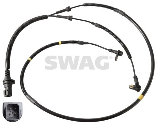 SWAG 50 10 6675: Andur, rattapöörete arv Tagasild vasakul, Tagasild paremal
