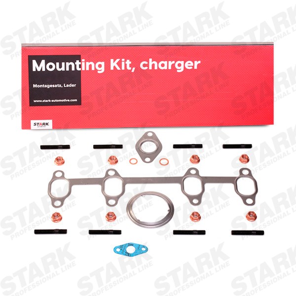STARK SKMKC-4000008: Kit montaggio turbocompressore con guarnizioni, con istruzioni montaggio, con bulloni/viti