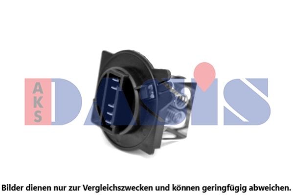 AKS DASIS 068091N: Rezistor, ventilator habitaclu